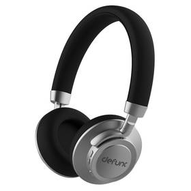 Defunc BT Headphone PLUS černá/stříbrná (lehce opotřebené 8801963736)