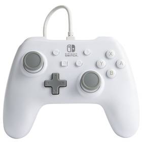 Gamepad PowerA Wired pre Nintendo Switch (1517033-01) biely
