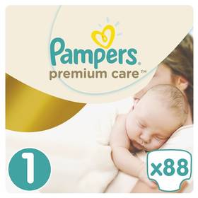 Pieluszki Pampers Premium Care Newborn rozmiar 1,  88  szt.