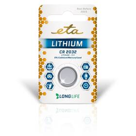Batéria lítiová ETA PREMIUM CR2032, blister 1ks (CR2032LITH1)