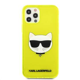 Obudowa dla telefonów komórkowych Karl Lagerfeld Choupette Head na Apple iPhone 12/12 Pro (KLHCP12MCHTRY) Żółty