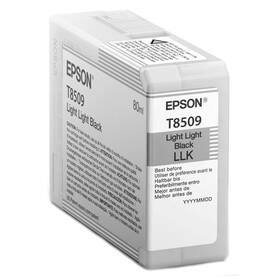 Tusz Epson T8509, 80 ml - světle světle černá (C13T850900)