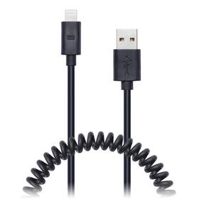 Kábel Connect IT Wirez USB/Lightning, 1,2 m (CI-682) čierny