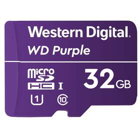 Karta pamięci Western Digital Purple microSDHC 32GB UHS-I U1 (100R/60W) (WDD032G1P0A)
