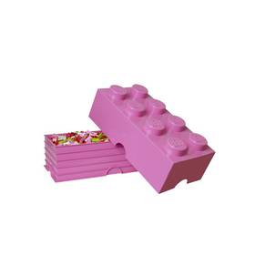 Skrzynka / organizer LEGO® 250 x 500 x 180 mm Różowy 