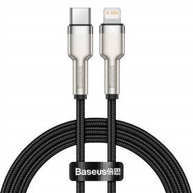 Baseus Cafule USB-C/Lightning PD 20W, 1m (CATLJK-A01) čierny