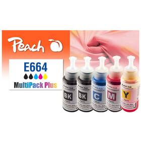 Peach Epson 664 CombiPack Plus, 2x 4000, 3x 6000 stran - CMYK (321205)