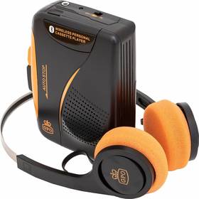 GPO Cassette Walkman Bluetooth čierny