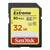 Karta pamięci SanDisk SDHC Extreme 32GB UHS-I U3 (90R/40W) (SDSDXVE-032G-GNCIN) Czarna