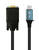 Kabel i-tec USB-C / VGA, 1,5m (C31CBLVGA60HZ) Czarny