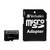 Karta pamięci Verbatim Pro microSDHC 32GB UHS-I V30 U3 (90R/45W) + adaptér (47041)