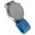 Pasek wymienny FIXED Nylon Strap s šířkou 20mm pro smartwatch (FIXNST-20MM-DBL) Niebieski