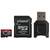 Karta pamięci Kingston Canvas React Plus MicroSDXC 256GB UHS-II U3 (285R/165W) + adaptér + čtečka (MLPMR2/256GB)