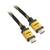 Kabel GoGEN HDMI 1.4 high speed, ethernet, M/M, 3m, pozłacany (GOGHDMI300MM04) Czarny