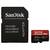 Karta pamięci SanDisk Micro SDXC Extreme Pro 256GB UHS-I U3 (170R/90W) + adapter (SDSQXCZ-256G-GN6MA)