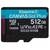Karta pamięci Kingston Canvas Go! Plus MicroSDXC 512GB UHS-I U3 (170R/90W) (SDCG3/512GBSP)