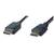 Kabel AQ DisplayPort/HDMI, 2 m (xaqcv19020) Czarny