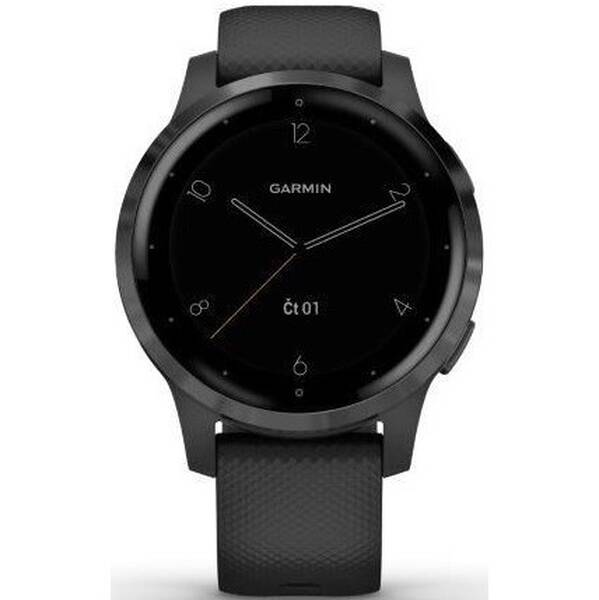 Chytré hodinky Garmin vívoactive4S Gray/Black (010-02172-13)