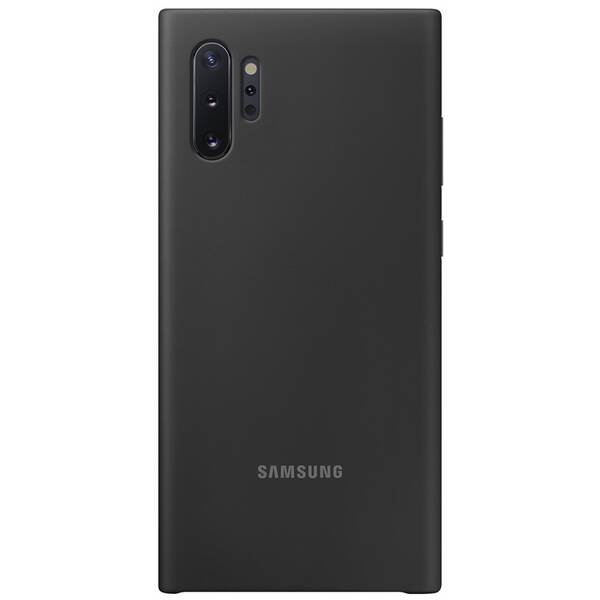 Kryt na mobil Samsung Silicon Cover na Galaxy Note10+ (EF-PN975TBEGWW) černý