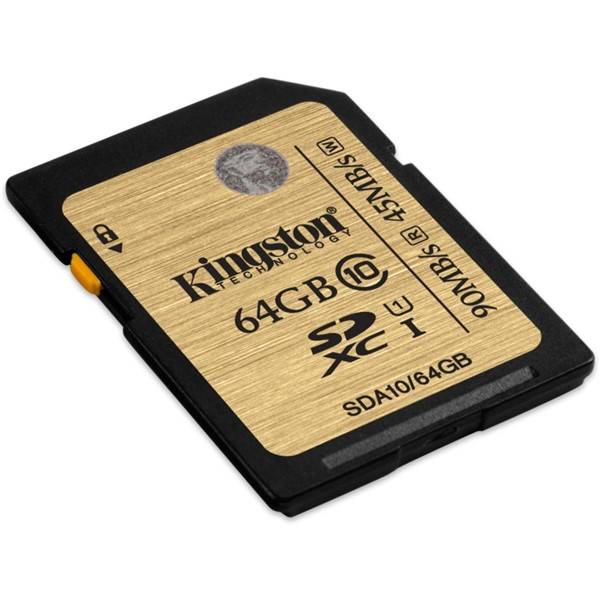 Paměťová karta Kingston SDXC 64GB UHS-I U3 (90R/80W) (SDA3/64GB)