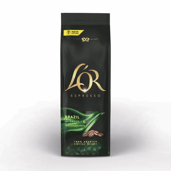 Káva zrnková L'or Brazil 500 g