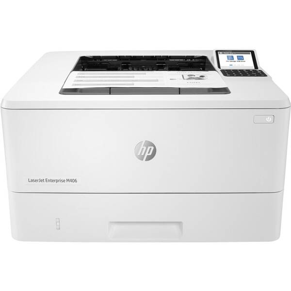 Tiskárna laserová HP LaserJet Enterprise M406dn (3PZ15A#B19) bílá