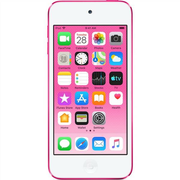MP3 přehrávač Apple iPod touch 128GB (MVHY2HC/A) růžový