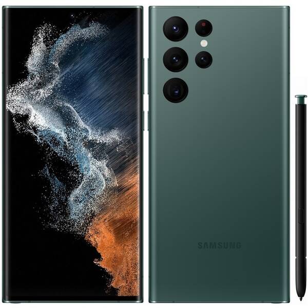 Mobilný telefón Samsung Galaxy S22 Ultra 5G 256 GB (SM-S908BZGGEUE) zelený