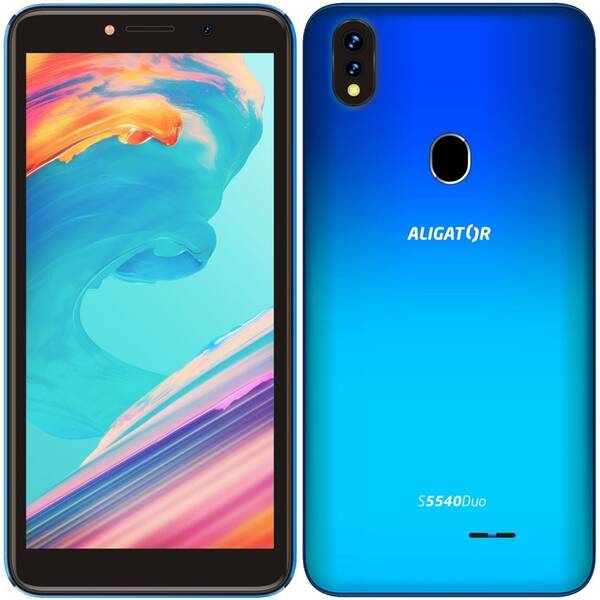 Mobilný telefón Aligator S5540 Dual SIM (AS5540BE) modrý