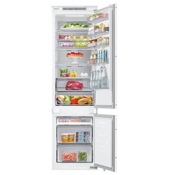 Chladnička s mrazničkou Samsung BRB30705EWW biela