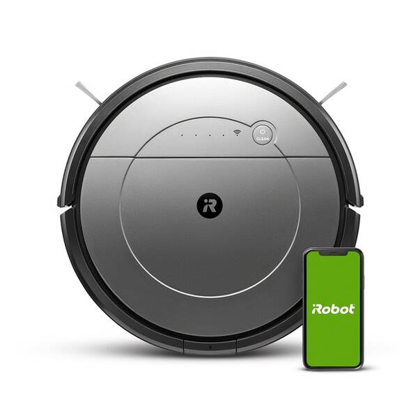 Robotický vysávač iRobot Roomba Combo 1138  sivý
