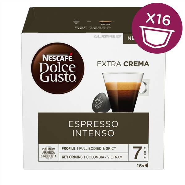 NESCAFÉ Dolce Gusto® Espresso Intenso kávové kapsule 16 ks