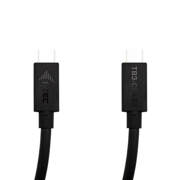 Kabel i-tec Thunderbolt 3, 40 Gbps, 100W USB-C PD, 1,5m (TB3CBL150CM) černý