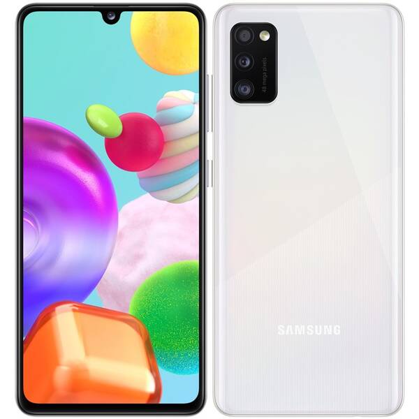 Mobilní telefon Samsung Galaxy A41 Dual SIM (SM-A415FZWDEUE) bílý