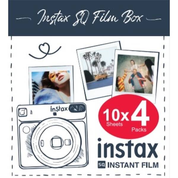 Instantný film Fujifilm Instax Square film 4 pack (70100149252)