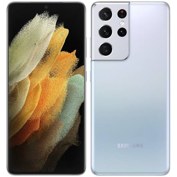 Mobilný telefón Samsung Galaxy S21 Ultra 5G 128 GB (SM-G998BZSDEUE) strieborný