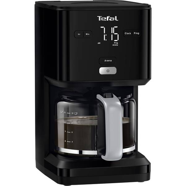 Kávovar Tefal Smart'n'light CM600810 čierny