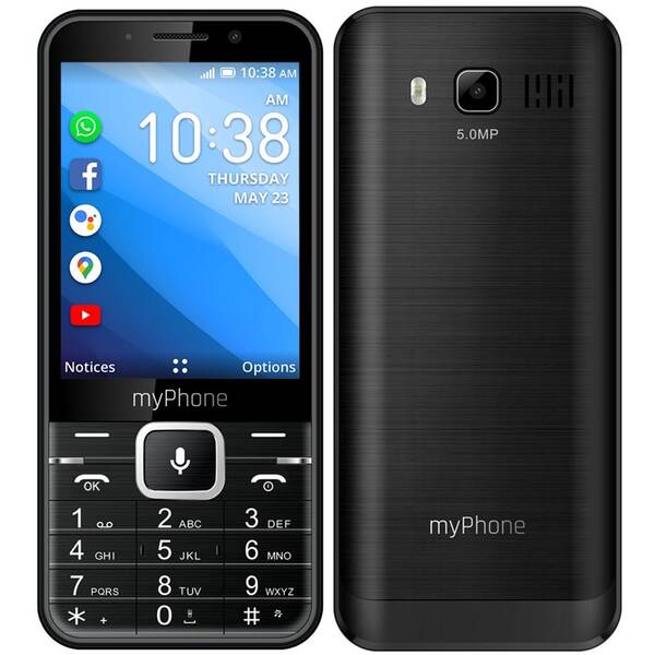 Mobilní telefon myPhone Up Smart LTE (TELMYUPSMLTEBK) černý