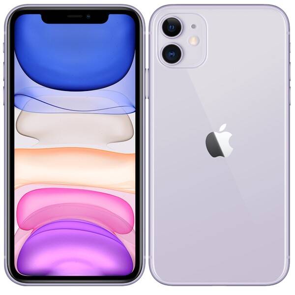 Mobilný telefón Apple iPhone 11 64 GB - Purple (MHDF3CN/A)