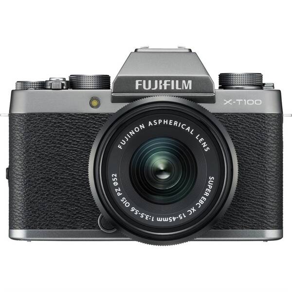 Digitální fotoaparát Fujifilm X-T100 + XC15-45 černý/stříbrný
