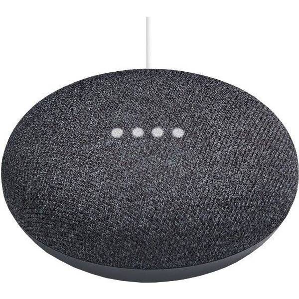 Hlasový asistent Google Home Mini Charcoal Repack čierny