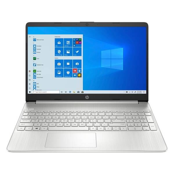 Notebook HP 15s-fq3604nc + Microsoft 365 pro jednotlivce (4R5L5EA#BCM) stříbrný (poškozený obal 3000034689)