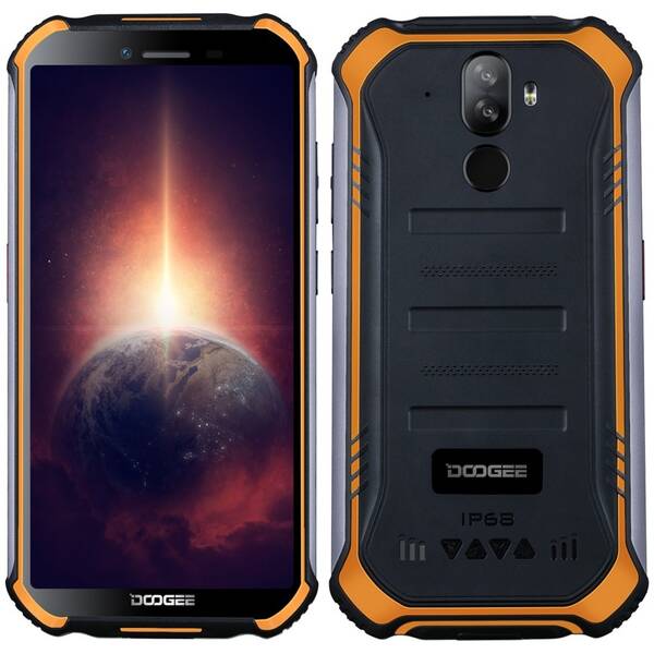 Mobilný telefón Doogee S40 Pro (DGE000586) oranžový