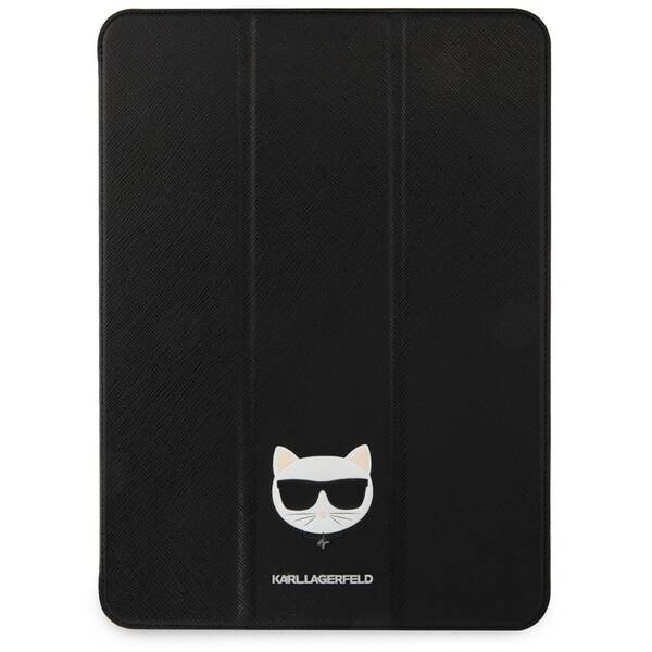 Puzdro na tablet Karl Lagerfeld Choupette Head Saffiano na Apple iPad Pro 12.9