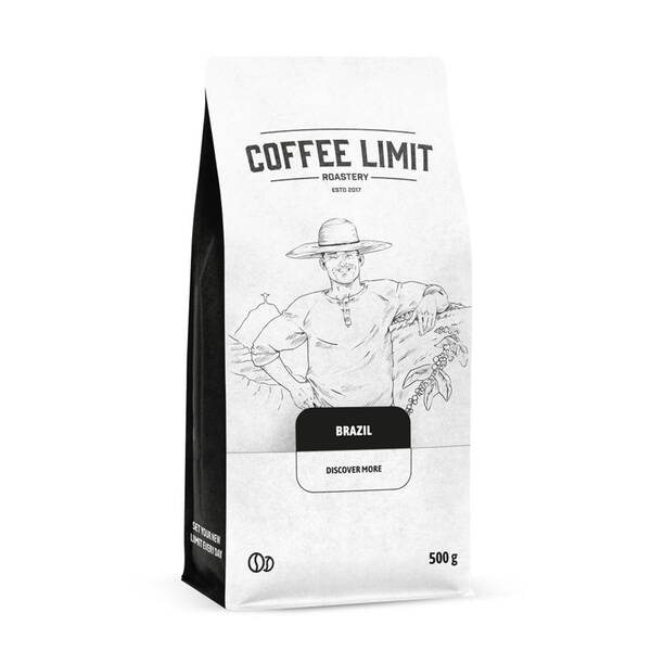 Káva zrnková COFFEE LIMIT Brasil Mogiana Casa Loreta 500 g
