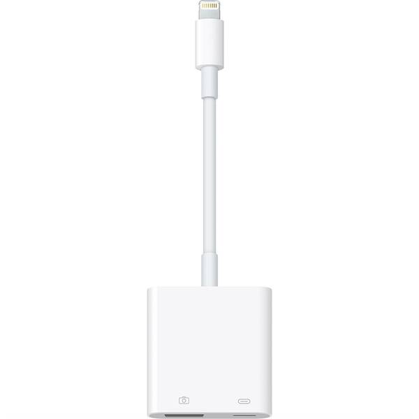 Redukcia Apple Lightning/USB 3 adaptér fotoaparátu (MK0W2ZM/A) biela