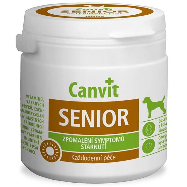 Tablety Canvit Senior pro psy 500g new