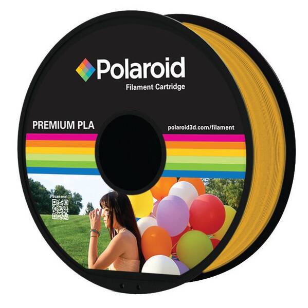 Tisková struna Polaroid Universal Premium PLA 1kg 1.75mm (3D-FL-PL-8017-00) zlatá