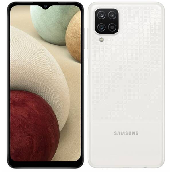 Mobilný telefón Samsung Galaxy A12 64 GB (SM-A127FZWVEUE) biely