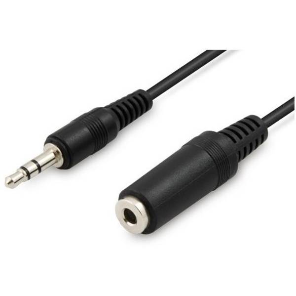 Kabel AQ Prodl. audio 3,5 mm/ 3,5 mm, M/M, 5 m (xaqca41050) černý